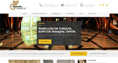 Desktop Screenshot of marmolesdelnido.com